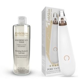 ErthSkin London Mitesser-Entferner + erfrischender Hyaluronsäure-Toner