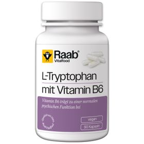 Raab Vitalfood® L-Tryptophan mit Vitamin B6 Kapseln