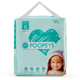 Poopeys Windeln 6 XL | 16+ KG