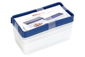 WESTMARK Gefrierdosen Trio, 3er Pack