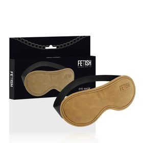 Fetish Submissive - Vegane Ledermaske mit Neoprenfutter