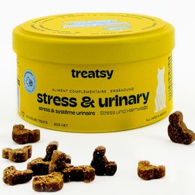 Treatsy Nahrungsergänzungsmittel – Stress & Harnwege für Katzen