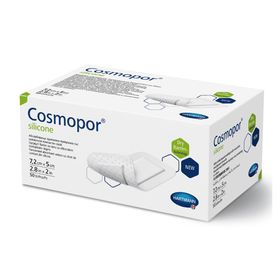 16x Hartmann Cosmopor® silicone steriler Wundschnellverband 7,2 x 5