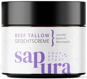 Beef Tallow Gesichtscreme mit Lavendel * Grasgefütterte Weiderinder aus Deutschland