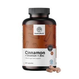 HealthyWorld – Zimt mit Chrom und Zink