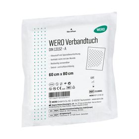 WERO Verbandtuch DIN 13152-A, 60 x 80 cm