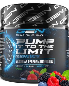 GEN Pump it to the Limit 2.0 - Pre Workout & Trainings Booster