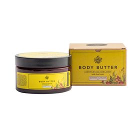 The Handmade Soap Company Bodybutter Zitronengras und Zedernholz 180g