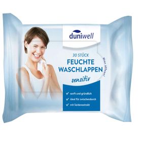 Feuchte Waschlappen