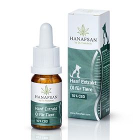 10% Hanf Extrakt CBD Öl für Tiere