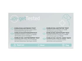 GetTested Ehrlichia-Antikörper-Test für Hunde