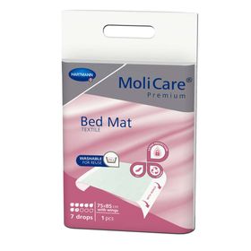 MOLICARE Premium Bed Mat Text.7 Tro.m.Flü.75x185cm