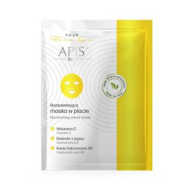 APIS Glänzende Tuchmaske