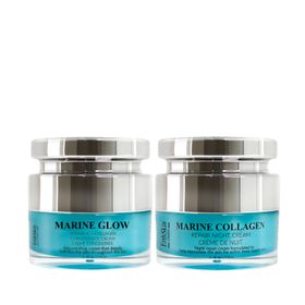 ErthSkin London Marine Glow + Vitamin C-Konzentratcreme   Meereskollagen-Nachtcreme