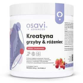 Osavi Kreatin, Pilze & Rhodiola, Kirsch-Erdbeer
