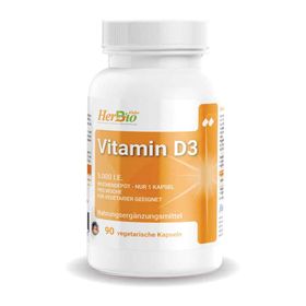 HerbBio Vitamin D3 5000 I.E