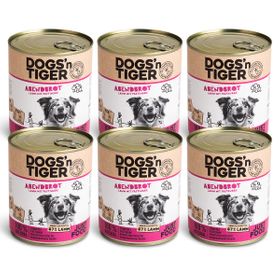 Dogs’n Tiger Adult Premium Hundefutter, Abendbrot, Lamm