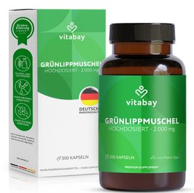 Vitabay GRÜNLIPPMUSCHEL 2000 mg hochdosiert