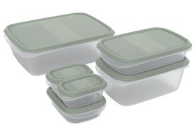 ROTHO Frischhaltedosen-Set Elements 6-teilig