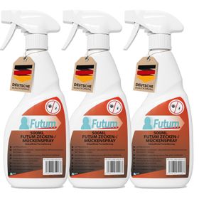 FUTUM 3x500ml Zecken- / Mückenspray