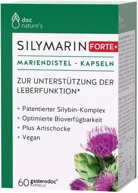 Doc nature's Mariendistel Forte Leber Entgiftung Kapseln