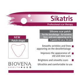 Biovena Health Sikatris Silikonpflaster für Dekolleté-Falten
