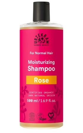 Urtekram Rose Haar Shampoo Feuchtigkeit für normales Haar