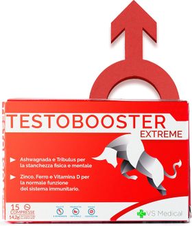 Vitastrong Medical Testobooster Extreme - 15 Tabletten, Tonus & männliche Vitalität
