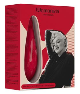 Womanizer Marilyn Monroe Sonderausgabe Druckwellenstimulator rot