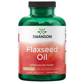 SWANSON Leinsamenöl 1000 mg