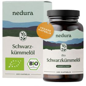 Nedura BIO Schwarzkümmelöl Kapseln (ungefiltert)