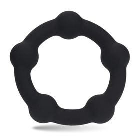 Penisring aus Silikon mit Stahlkugeln - Lovelyness