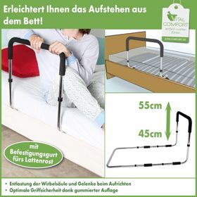 Vital Comfort Unterstützungs-Bettgriff erleichtert das Aufstehen aus dem Bett