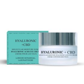 London botanical loboratories Hyaluronsäure + CBD Molekulare Feuchtigkeitssurge Augentropfen