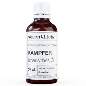 Kampfer - ätherisches Öl von wesentlich.