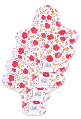 EH Moon Pads Mini Slipeinlage Hibiscus 4er-Set Limited Edition