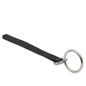 AMKA Leinenführungsring mit Lederriemen