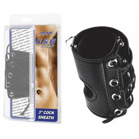 Blue Line - Peniskorsett-Hülle mit Leinenöse