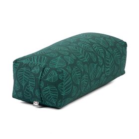 bodhi Maharaja Salamba (rechteckig) Yoga-Bolster "Bodhi Leaves"