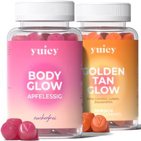 yuicy® Body Glow & Tan Glow - Nährstoffe für den Stoffwechsel & den Teint