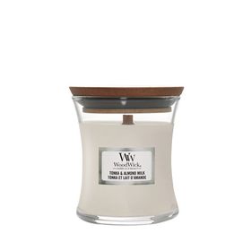 WoodWick - Kerzen in Sanduhrform - Mini Hourglass Tonka & Almond Milk