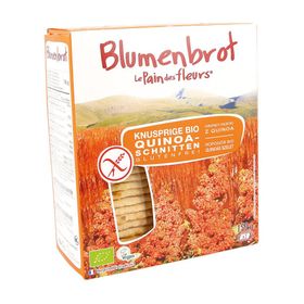 Blumenbrot Quinoa Schnitten BIO glutenfrei