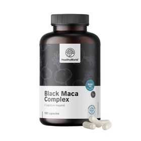 HealthyWorld Schwarze Maca Komplex 5000 mg