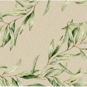 Dunisoft-Servietten 40 x 40  1/4 Falz Foliage