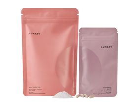 LUNARY Postnatal Set - für Frauen während der Stillzeit, mit Omega-3, Folsäure, Cholin, Eisen