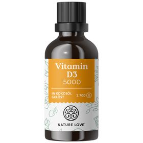 NATURE LOVE® Vitamin D3 5000 I.E.