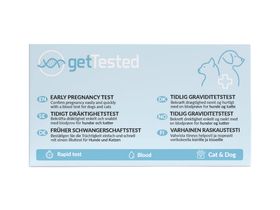 GetTested Schwangerschaftstest für Hunde & Katzen – Bluttest zur frühen Trächtigkeit