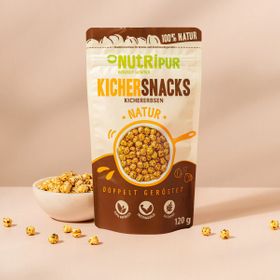 NutriPur Kichererbsen doppelt geröstet natur