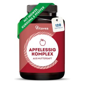 Vitavea Apfelessig Kapseln 1500 mg aus Muttersaft