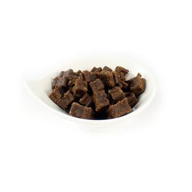 PERRO Fleisch Softies Strauß - Trainingssnack für Hunde